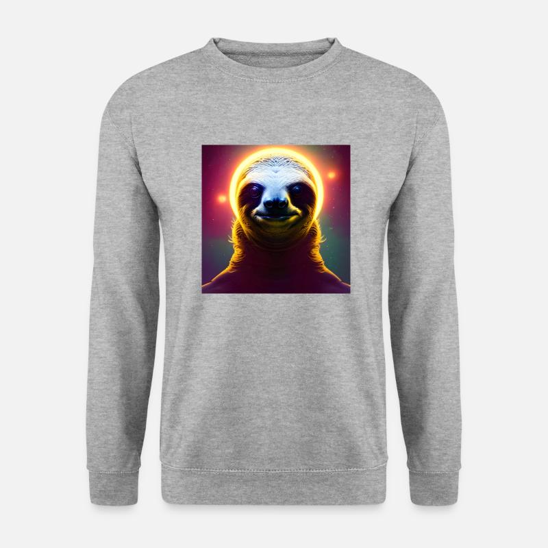 Sloth Sloth Chill Lazy Animals - Unisex Sweatshirt - salt & pepper