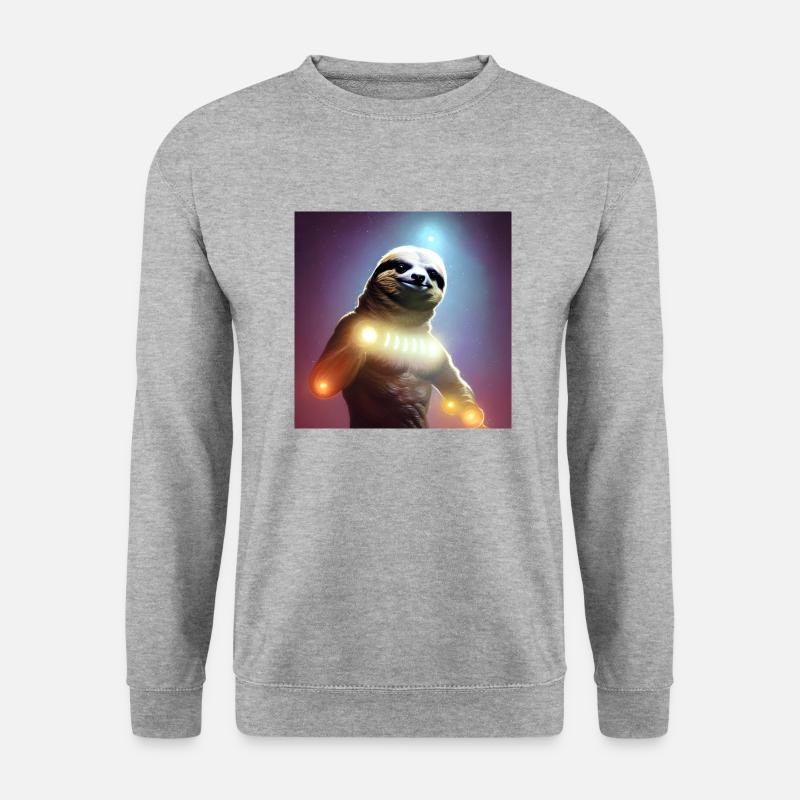 Sloth Sloth Chill Lazy Animals - Unisex Sweatshirt - salt & pepper