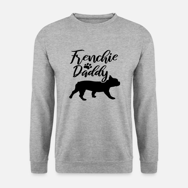 Frenchie Daddy - Unisex Sweatshirt - salt & pepper