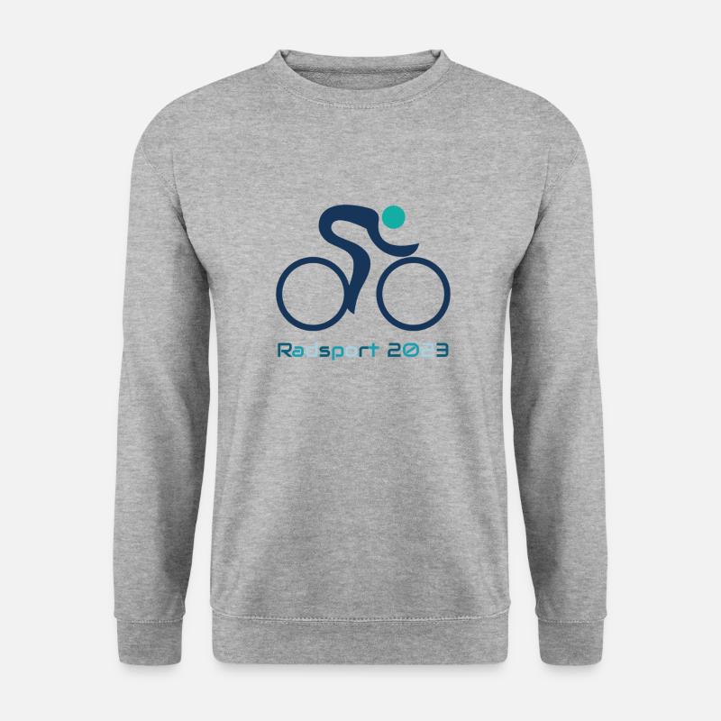 Radsport 2023 - Unisex Pullover - Weißgrau meliert