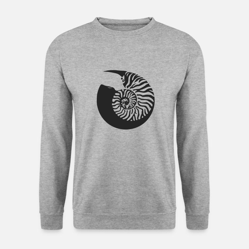 Nautilus - Unisex Pullover - Weißgrau meliert