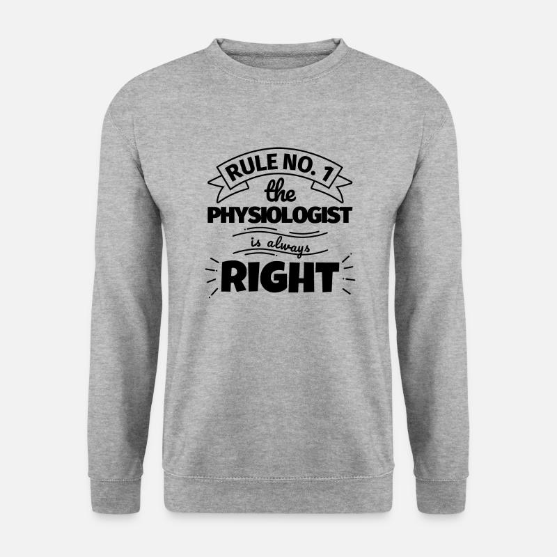 PHYSIOLOGIST funny gift - Unisex Sweatshirt - salt & pepper