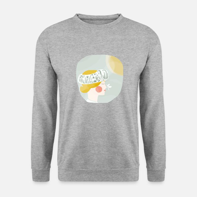 Spring sun - Unisex Sweatshirt - salt & pepper