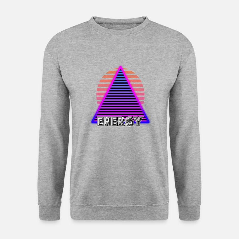 Energie - Unisex Pullover - Weißgrau meliert