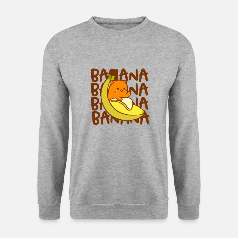 animals - Unisex Pullover - Weißgrau meliert