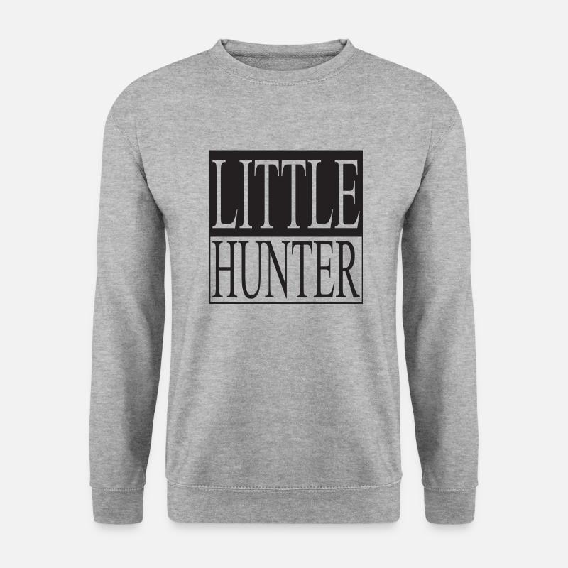 Little Hunter - Unisex Pullover - Weißgrau meliert