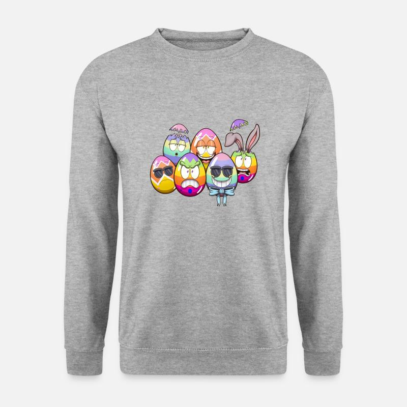 Cute Easter Eggs - Unisex Sweatshirt - salt & pepper