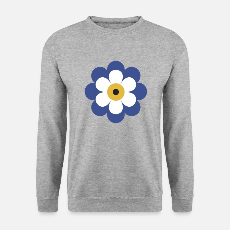 Nazar - Unisex Pullover - Weißgrau meliert