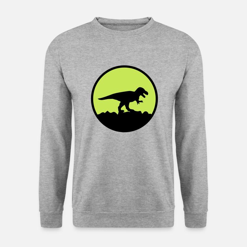 T rex - Unisex Sweatshirt - salt & pepper