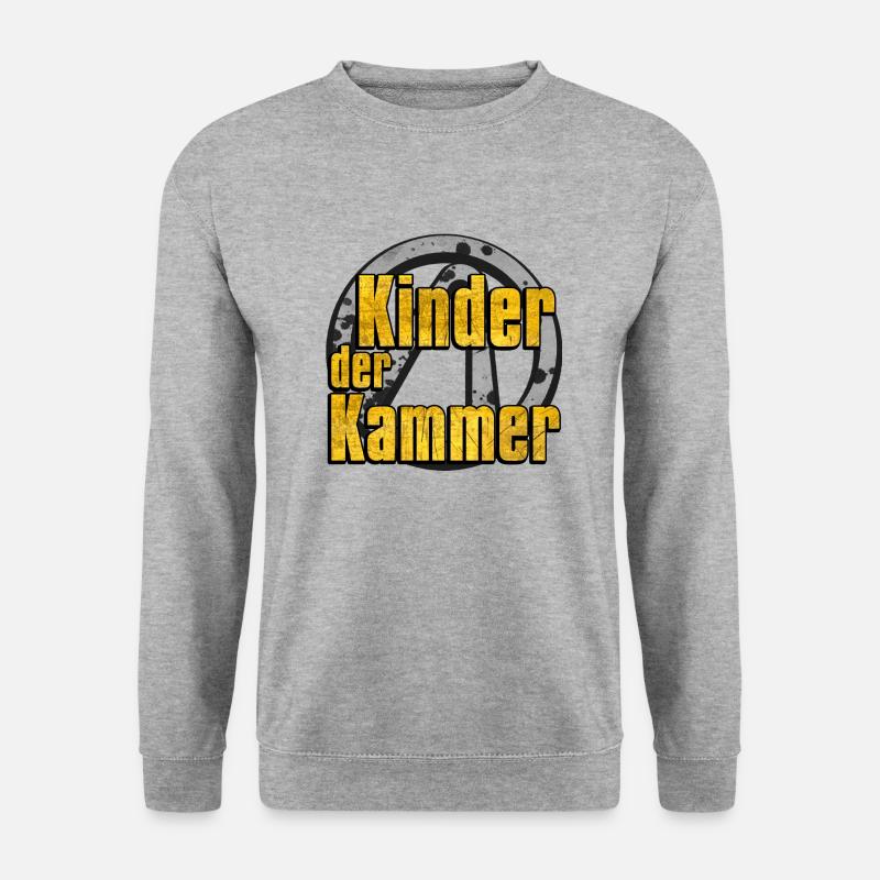 Kinder der Kammer - Unisex Pullover - Weißgrau meliert