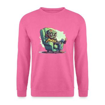 Zombie Relaxation: Une pause de l’apocalypse - Sweat-shirt Unisexe - rose - Devant