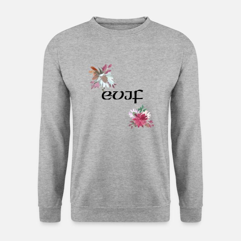 Personalisierter Junggesellenabschied - Unisex Pullover - Weißgrau meliert