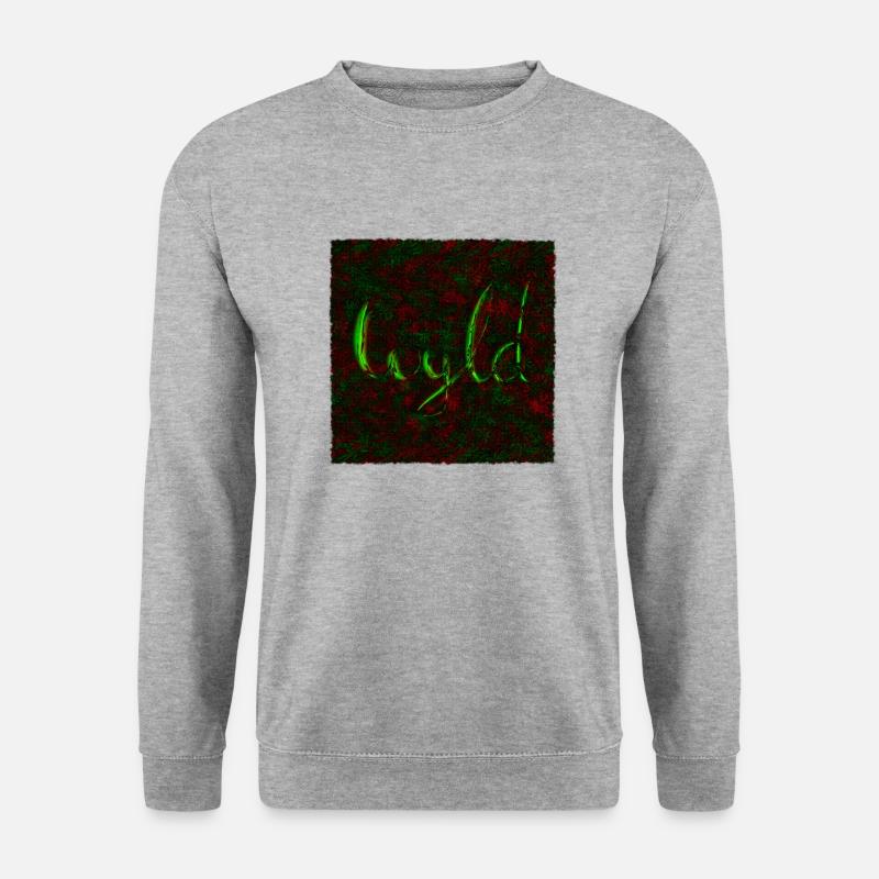 Wyldflower Dream - Unisex Pullover - Weißgrau meliert