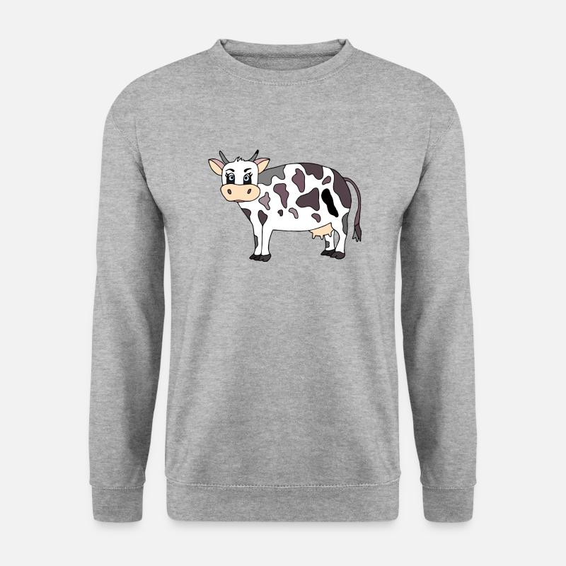 Cow - Unisex Sweatshirt - salt & pepper