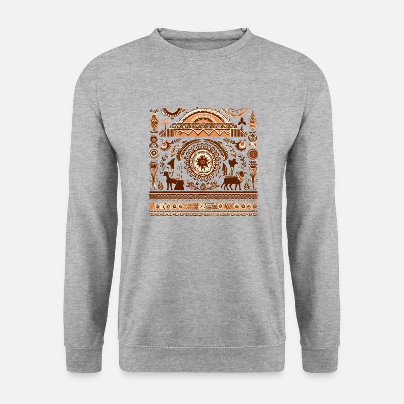 African folklore - Unisex Sweatshirt - salt & pepper