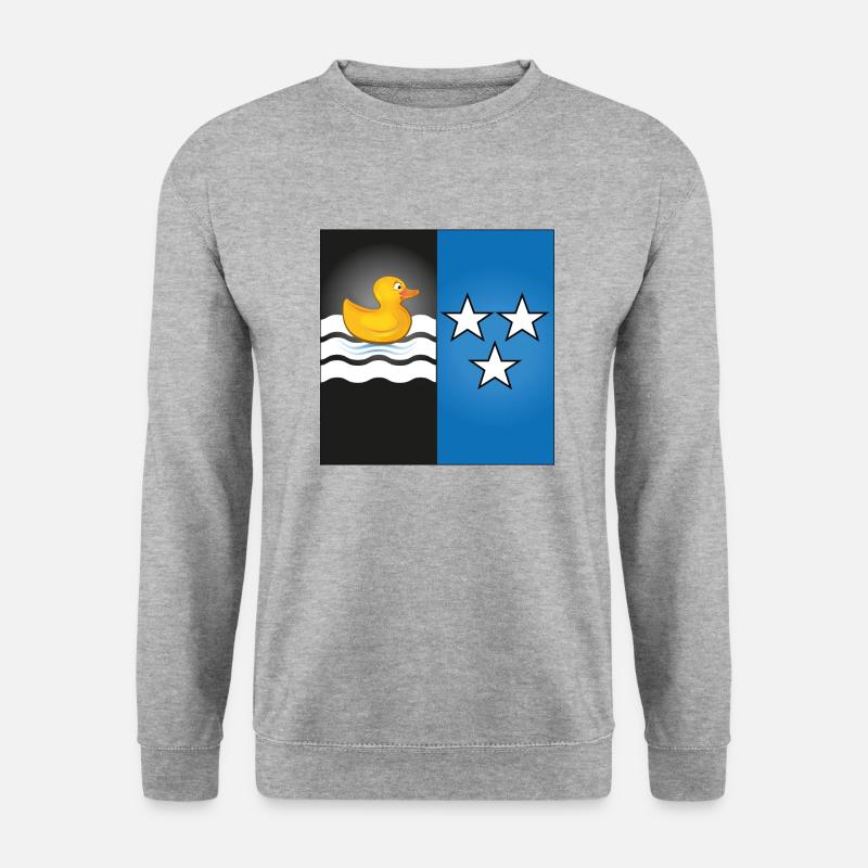Aargau Swimming - Unisex Pullover - Weißgrau meliert
