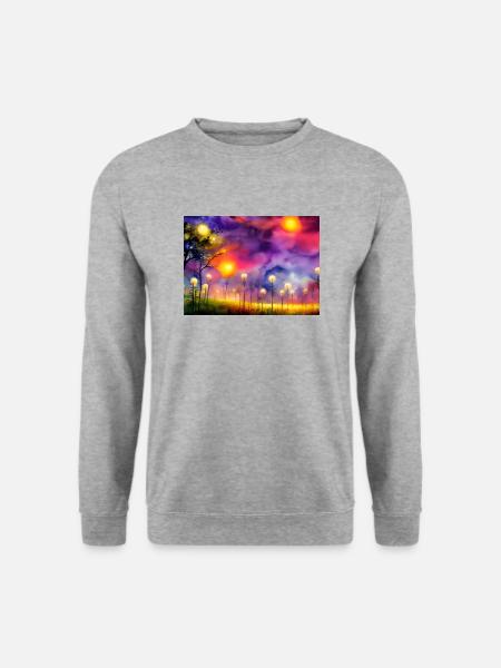Starry night - Unisex Sweatshirt - salt & pepper