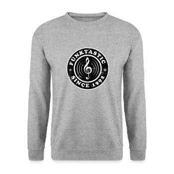 Millésime 1992 - Sweat-shirt Unisexe - gris chiné - Devant - Alina (178cm) & Michal (187cm)