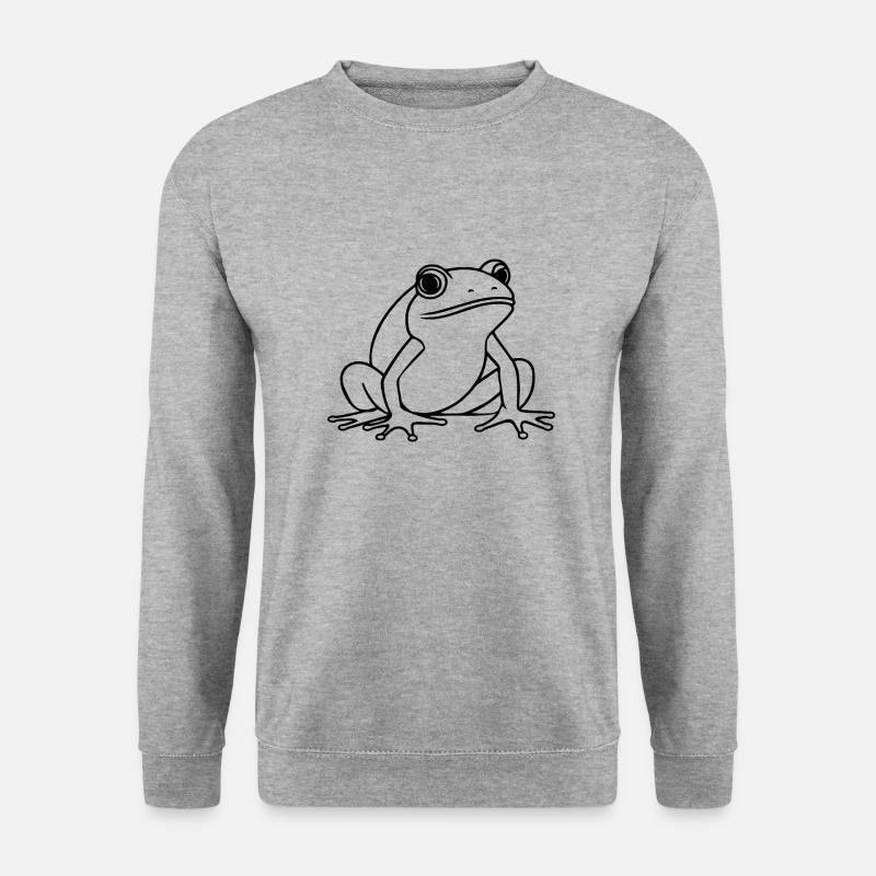 Frog Amphibian Toad - Unisex Sweatshirt - salt & pepper