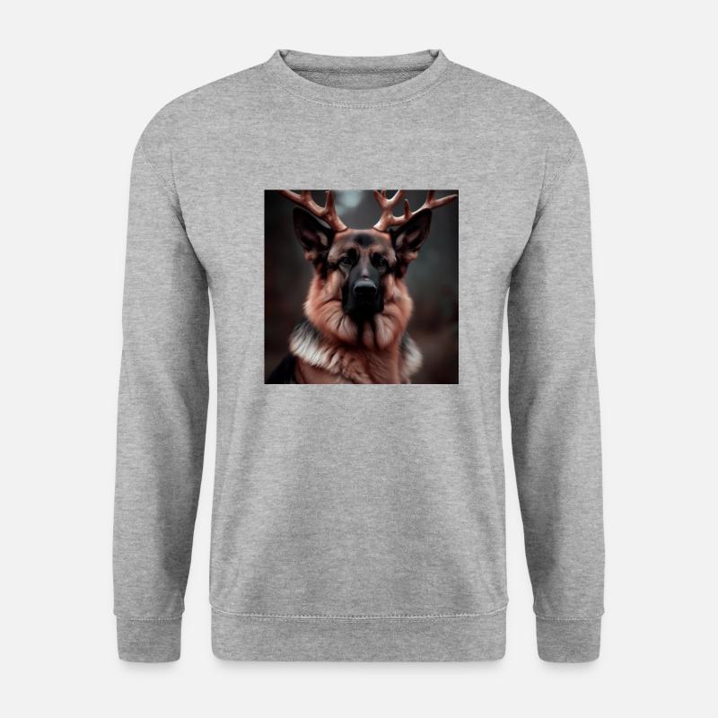 Feini - Unisex Pullover - Weißgrau meliert