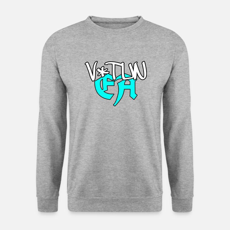 Verdammter EA! - Unisex Pullover - Weißgrau meliert