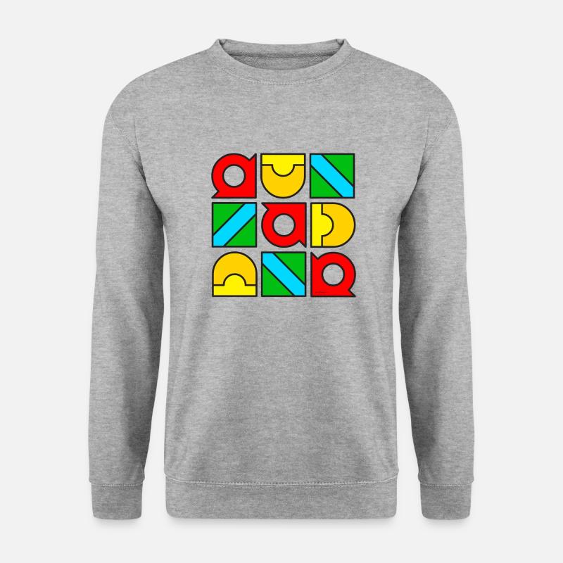 Schnittmuster Moda 050623 3 - Unisex Pullover - Weißgrau meliert