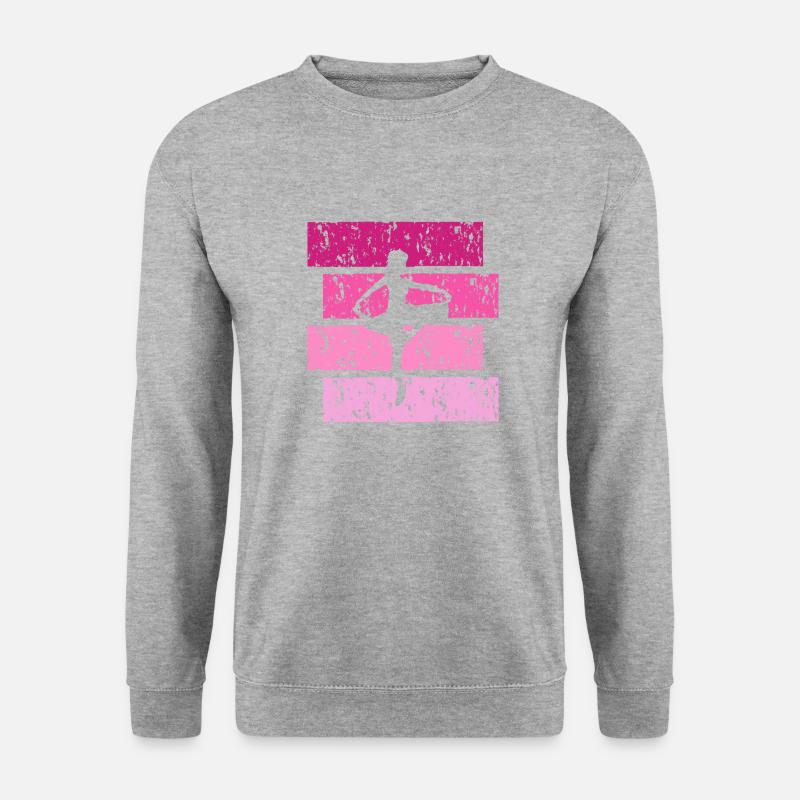 Klassischer Tanz Geschenk Vintage - Unisex Pullover - Weißgrau meliert