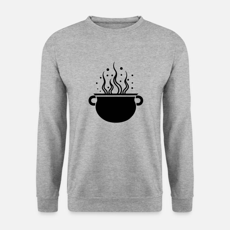 Cauldron Magical Witch Halloween - Unisex Sweatshirt - salt & pepper