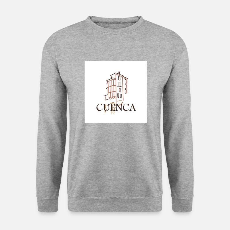 Becken - Unisex Pullover - Weißgrau meliert