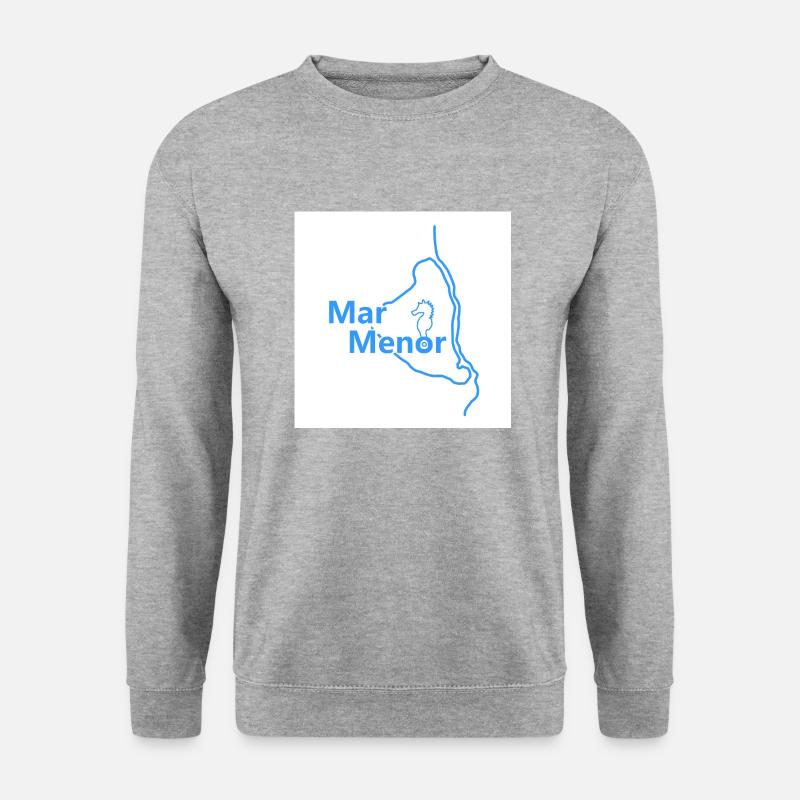 Mar Menor - Unisex Pullover - Weißgrau meliert