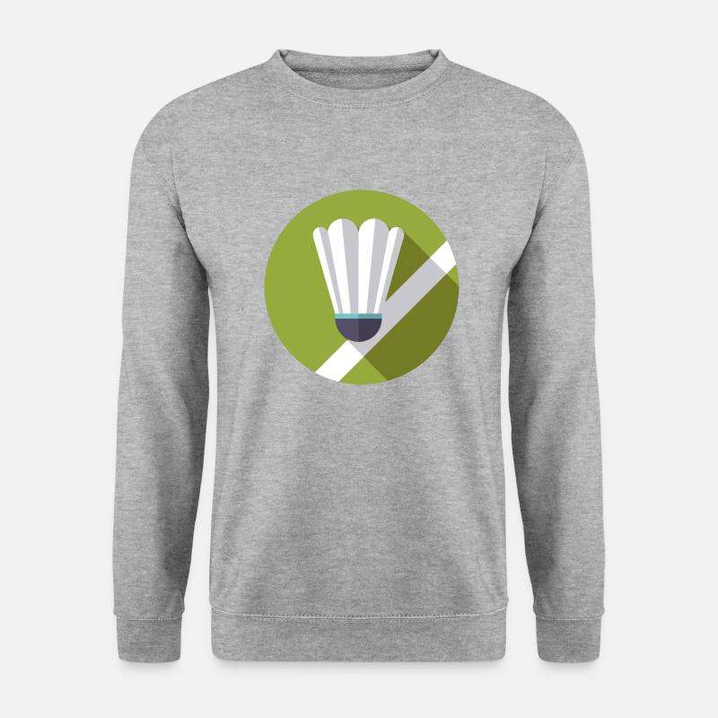 Sport - Unisex Pullover - Weißgrau meliert