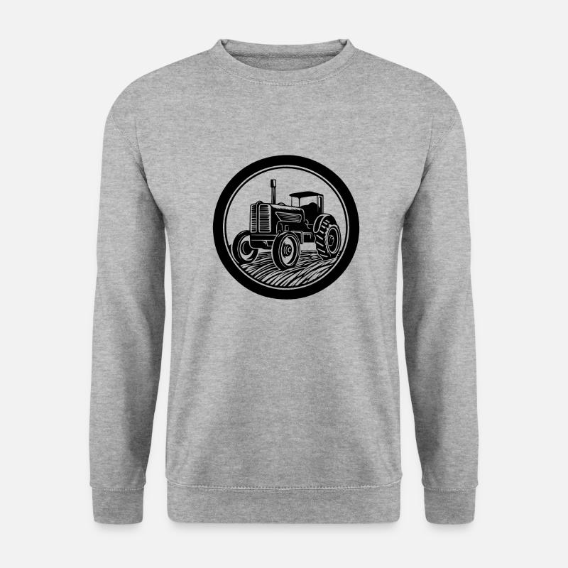 Tractor - Unisex Sweatshirt - salt & pepper