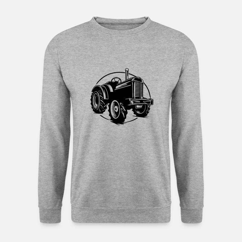 Tractor - Unisex Sweatshirt - salt & pepper