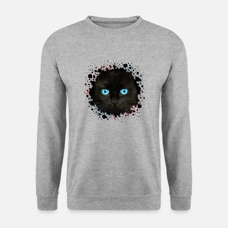 Cat - Unisex Sweatshirt - salt & pepper