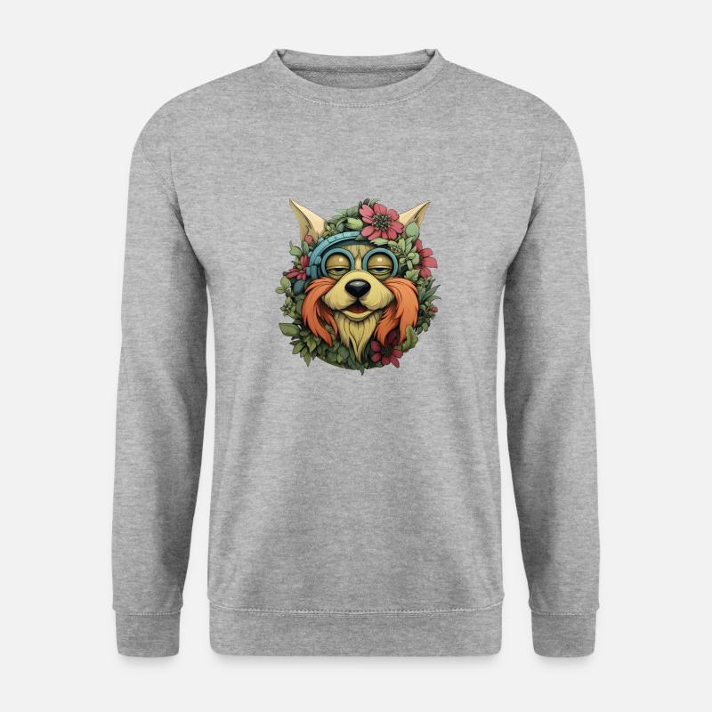 Houndini - Unisex Pullover - Weißgrau meliert