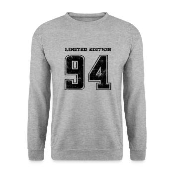 Vintage 1994 - Unisex Sweatshirt - salt & pepper - Front - Alina (178cm) & Michal (187cm)