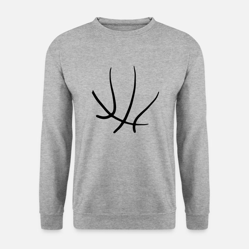 Basketball 45 - Unisex Pullover - Weißgrau meliert