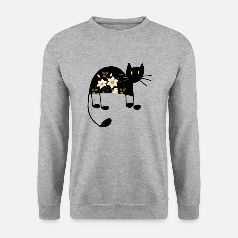 Brunnen - Unisex Pullover - Weißgrau meliert