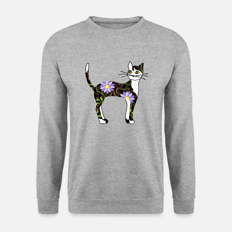 Cat - Unisex Sweatshirt - salt & pepper