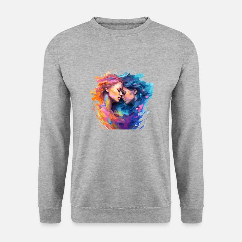 Love Without Borders - Unisex Sweatshirt - salt & pepper