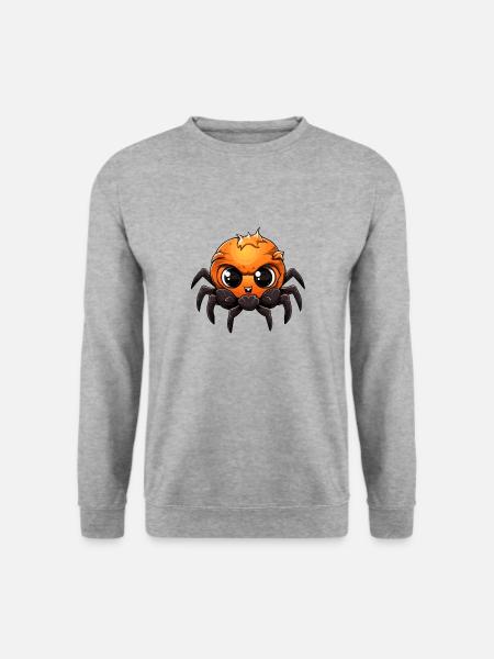 Baby Spider Halloween Cartoon - Unisex Sweatshirt - salt & pepper