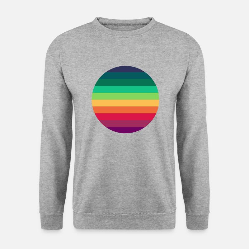 Rainbow Circle - Unisex Sweatshirt - salt & pepper