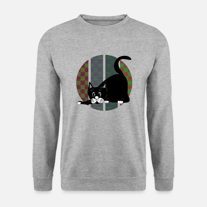 Cat - Unisex Sweatshirt - salt & pepper