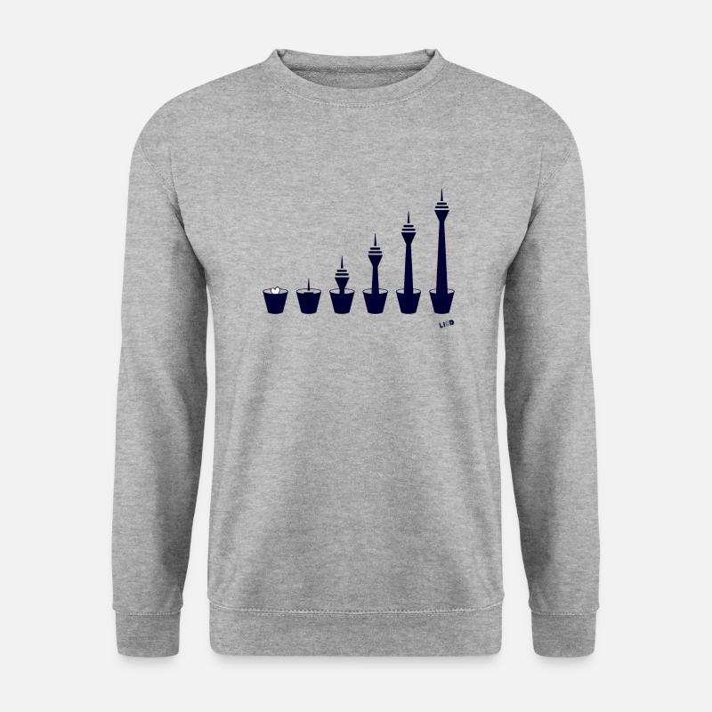 LISD_aus_dem_topf - Unisex Pullover - Weißgrau meliert
