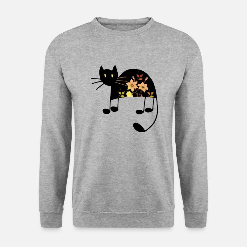 Cat - Unisex Sweatshirt - salt & pepper