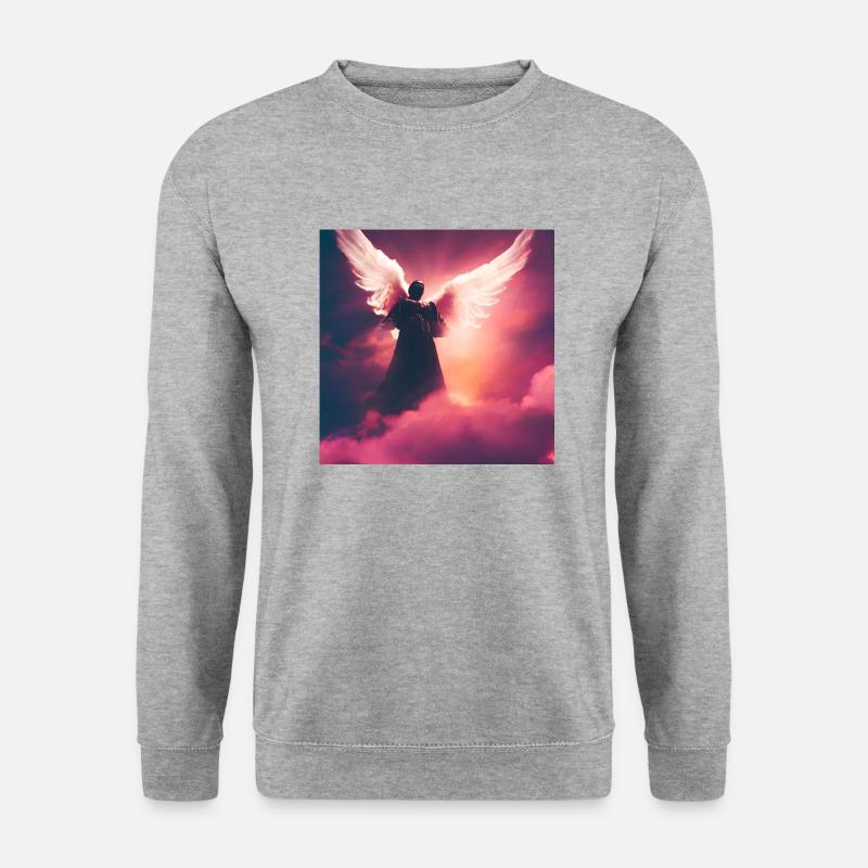 Astrologie Weltall - Unisex Pullover - Weißgrau meliert