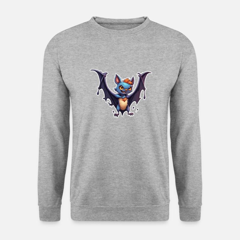 Bat / Vampire / Dracula / Animal / Halloween - Unisex Sweatshirt - salt & pepper