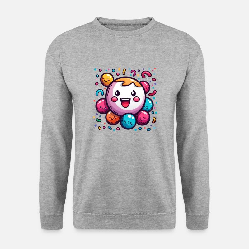 Carnival joy with confetti - Unisex Sweatshirt - salt & pepper