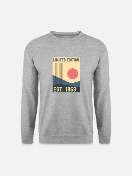 Millésime 1963 - Sweat-shirt Unisexe - gris chiné
