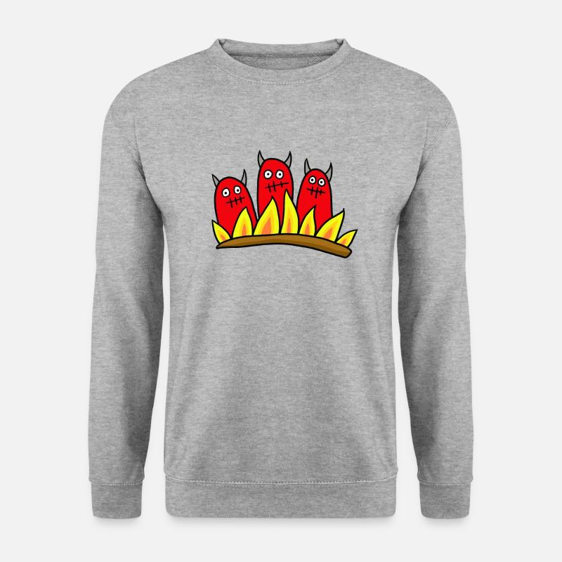 3 Devils - Unisex Sweatshirt - salt & pepper